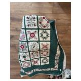 Contemporary Floral Quilt