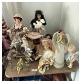 Large Collection of Dolls & Misc.