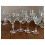 4 Waterford Crystal Stemware Wines