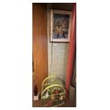 Metal Bird Cage, Print & Misc.