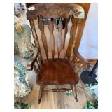 Large Wood Rocking Chair