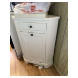 Corner Drop front Trash Bin
