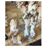 2 Andrea Piano Baby & Porcelain Figurine