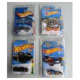 4 As New In Package Die-Cast Hot Wheels Cars