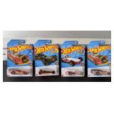 4 As New In Package Die-Cast Hot Wheels Cars