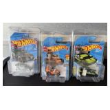 3 As New In Package Die-Cast Hot Wheels Cars