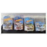 4 As New In Package Die-Cast Hot Wheels Cars