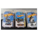 3 As New In Package Die-Cast Hot Wheels