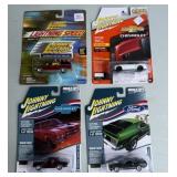 4 Johnny Lightning Replica Toy Cars