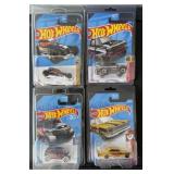 4 As New In Package Die-Cast Hot Wheels Cars