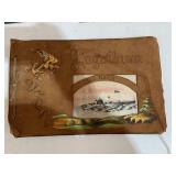 Navy Leather Collector Book