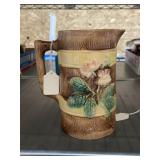 Majolica Pottery Pitcher