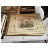 4 Vintage Fiberboard Placemats