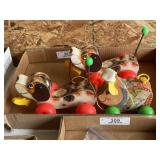 3 Fisher Price Pull Toys