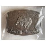 1982 Smith & Wesson Brown Bear Belt Buckle