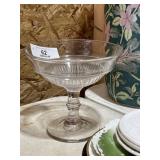 Pressed Glass Compote
