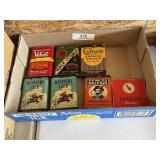 7 Tobacco Tins