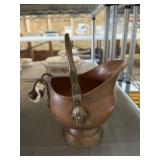 Copper Ash Bucket