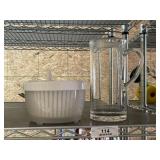 Salad Spinner & Acrylic Water Pitcher