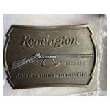 1976 Remington Arms Belt Buckle