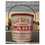 Pure Kettle Lard Tin