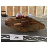 US Tank Pull Toy