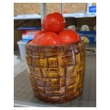 Tomato Cookie Jar