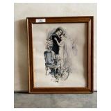 Framed Wedding Picture