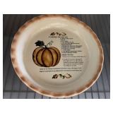 Pumpkin Pie Recipe Pie Plate