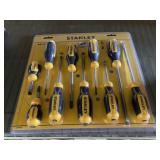 10 Piece Stanley Screwdriver Set