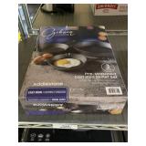 3 Cast Iron Preseasoned Skillets