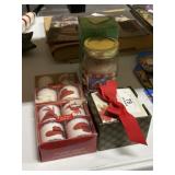 Napkin Rings, Coasters & Candles