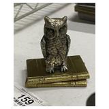 Vintage Owl Paperweight