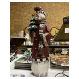 Large Wooden Snowman