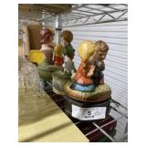 Three Children's Figural Music Boxes