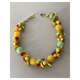 Vintage Fruit Necklace