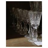 6 Waterford Crystal cordial Glasses
