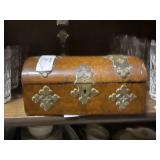 Antique Wood Document Box