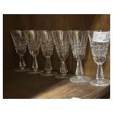 Six Sherry Waterford Glasses