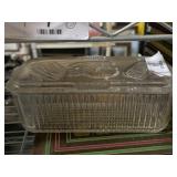Vintage Federal Glass Refrigerator Dish