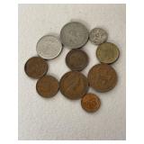 Lot of Foreign Coins