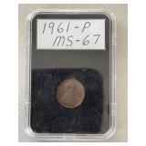 1961 P MS-67