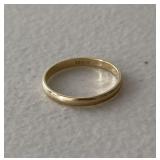 10K Gold Band Ring