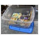 Tote with Books & Lid