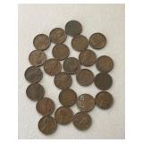 Lot of Wheat Pennies