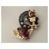 2 Boyds Bear Brooches