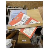 Chain Saw Manuals & Bookstand