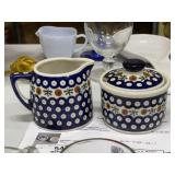 Polish Sugar & Creamer Set