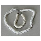 Shell Necklace & Bracelet Set
