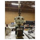 Ornate Mid Century Gilded Lamp